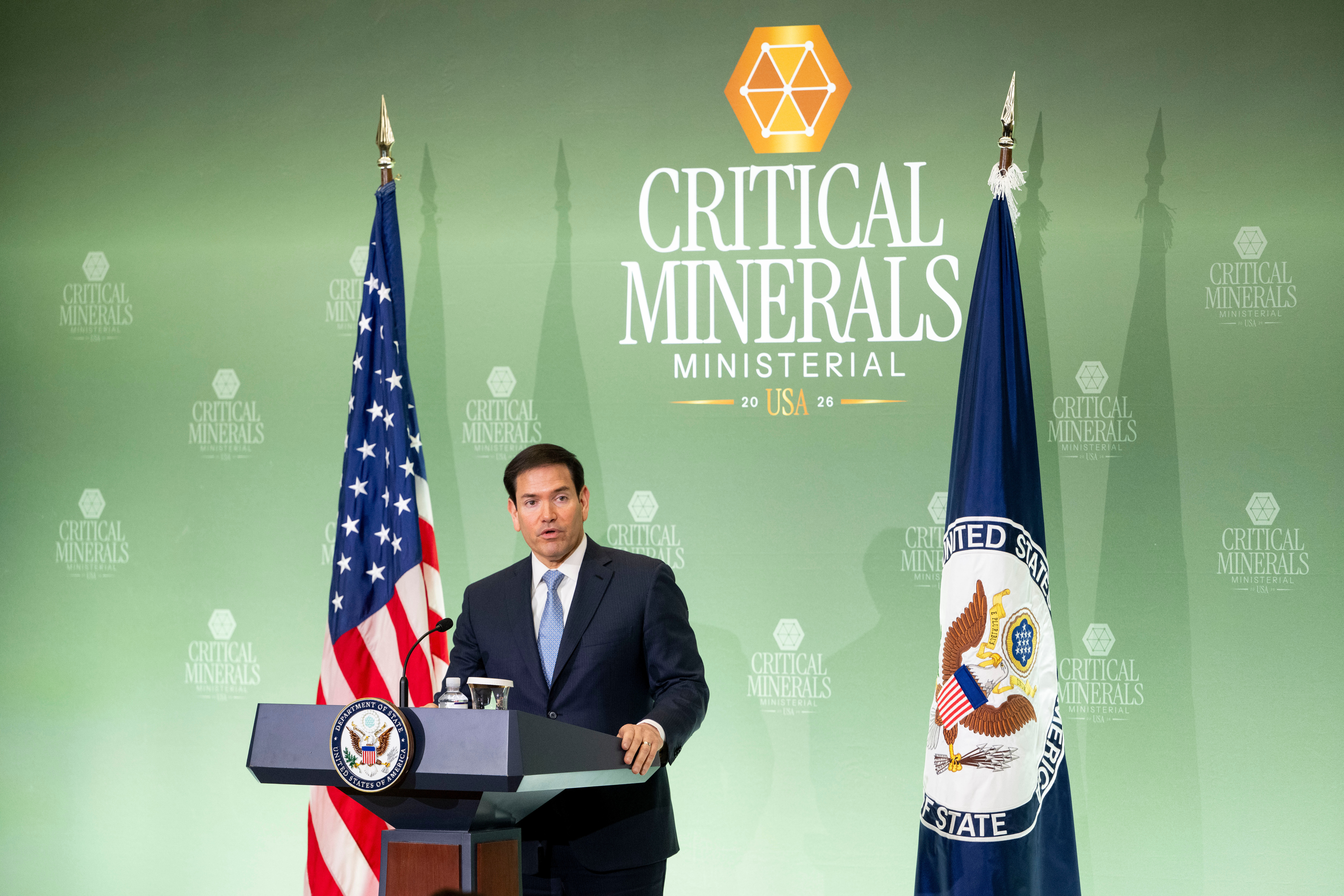 Secretary of State Marco Rubio speaks at a news conference at the State Department, Feb. 4, 2026, Washington.