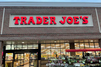 A Trader Joe's in Commack, N.Y., May 2025.