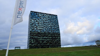 The head office of Chinese-owned chipmaker Nexperia is seen in Nijmegen, Netherlands, Tuesday, Oct. 14, 2025, after the Dutch government took control of the semiconductor company over governance shortcomings.