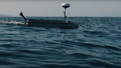Seasats Lightfish Security System Autonomous Surface Vehicle