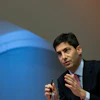Kevin Warsh speaks to the media about his report on transparency at the Bank of England, London, Dec. 11, 2014.