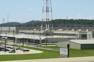 This June 22, 2000 file photo shows the Portsmouth Gaseous Diffusion Plant near Piketon, Ohio.