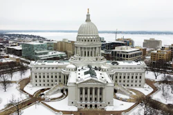 This Wisconsin State Capitol is seen on Dec. 31, 2020, in Madison, Wis.