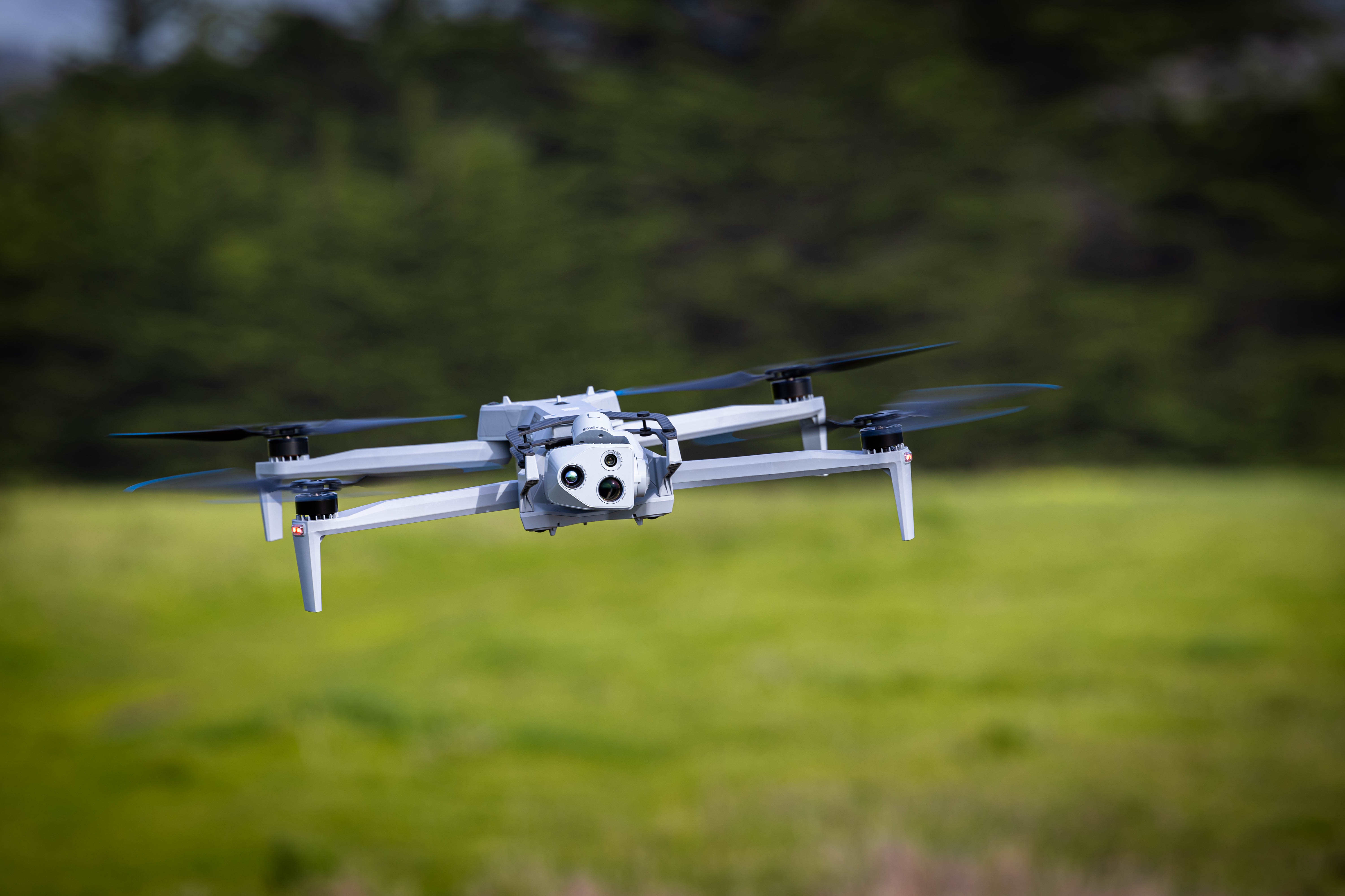 Skydio X10 In Flight