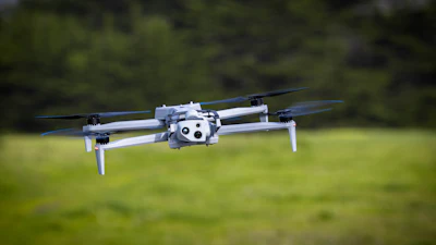 Skydio X10 In Flight