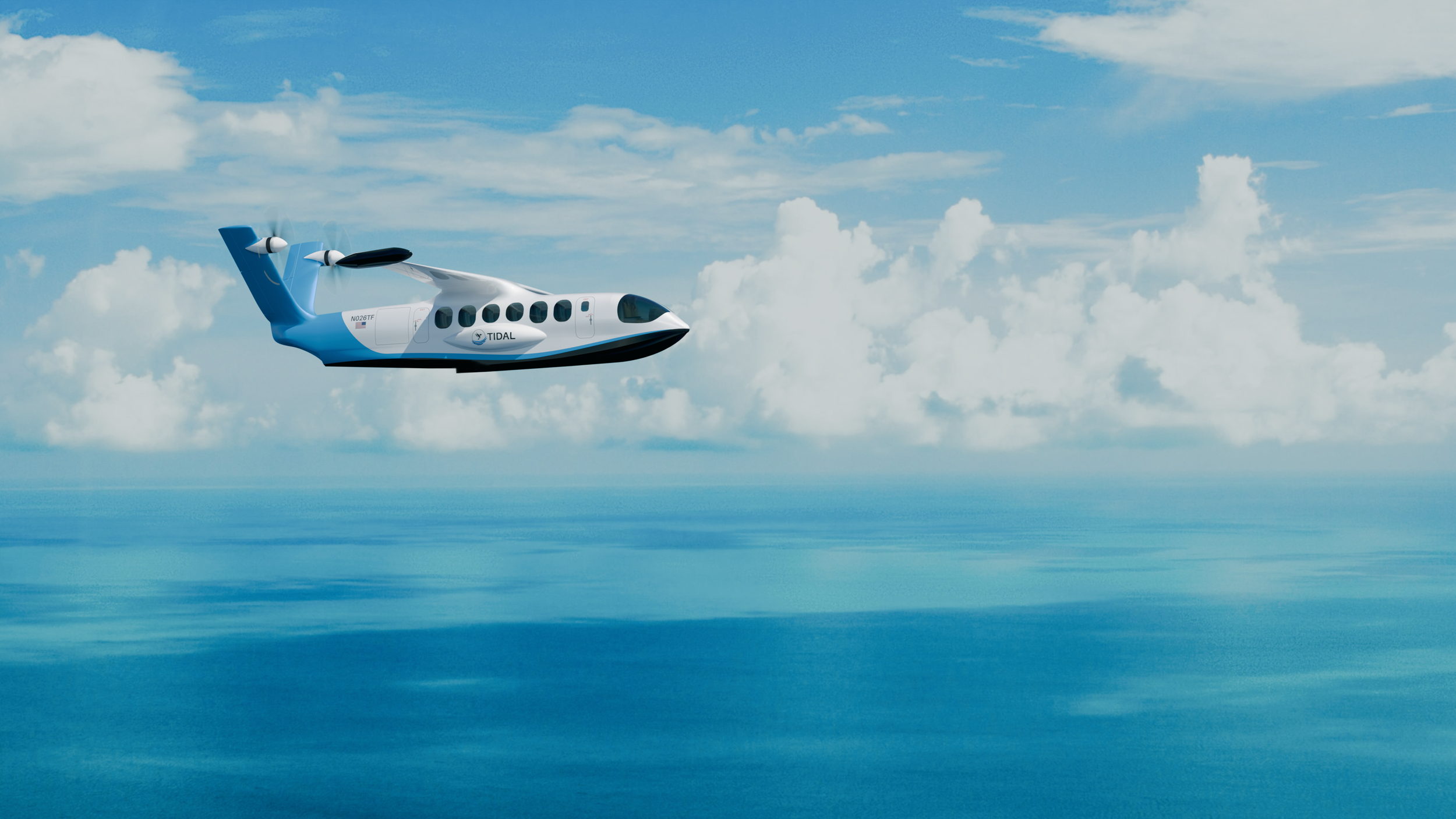 A new hybrid-electric amphibious aircraft from Tidal Flight.