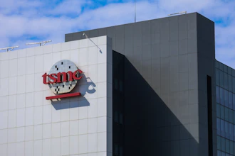 A building of TSMC or Taiwan Semiconductor Manufacturing Corp., a Taiwanese multinational semiconductor contract manufacturing and design company, in Hsinchu, Taiwan, on Thursday, Jan. 29, 2026.
