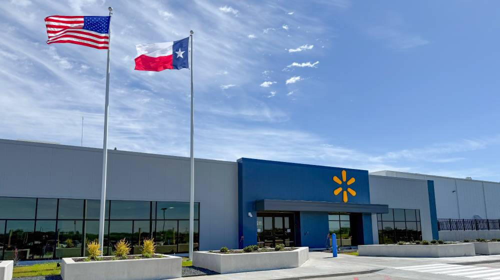 Walmart's milk processing facility in Robinson, Texas.