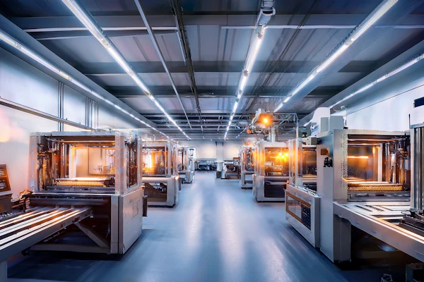 An additive manufacturing factory.