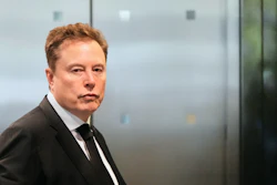 Elon Musk arrives at the U.S. District Court in Oakland, Calif., Tuesday, April 28, 2026.