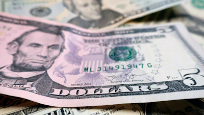 U.S. currency shown in New York, June 6, 2018.