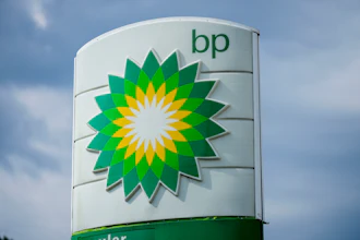 A BP fuel sign is seen, Tuesday, Sept. 12, 2023, in Marietta, Ga.