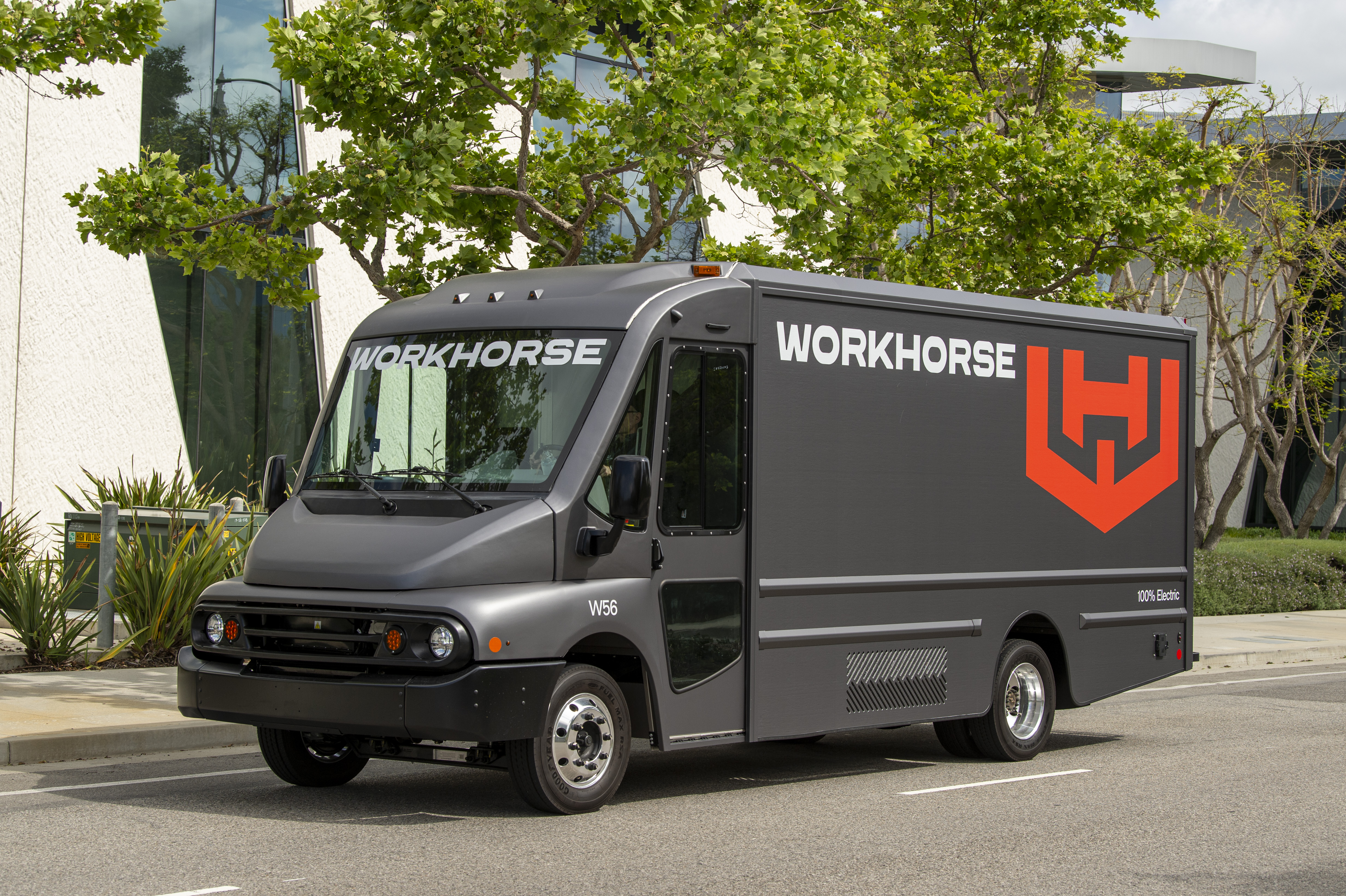 The W56 Electric Step Van from Workhorse.
