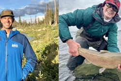 Patrick Bauman, Colter Backcountry founder and CEO (left) and brother Daniel Bauman, chief fishing officer.