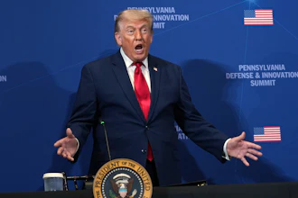 President Trump at the United States Army War College, Carlisle, Pa., July 15, 2026.
