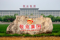 A view of the headquarters of steel manufacturer Jinye Group, Pingshan, China, May 6, 2020.