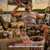 AI-generated illustration created using OpenAI's ChatGPT image generation tools. Depicts a fictional, exaggerated Wisconsin fishing scene.