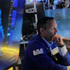 Specialist Michael Gagliano works at his post on the floor of the New York Stock Exchange, Thursday, June 25, 2026.