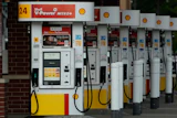Gas pumps are seen at a gas station in Buffalo Grove, Thursday, June 25, 2026.