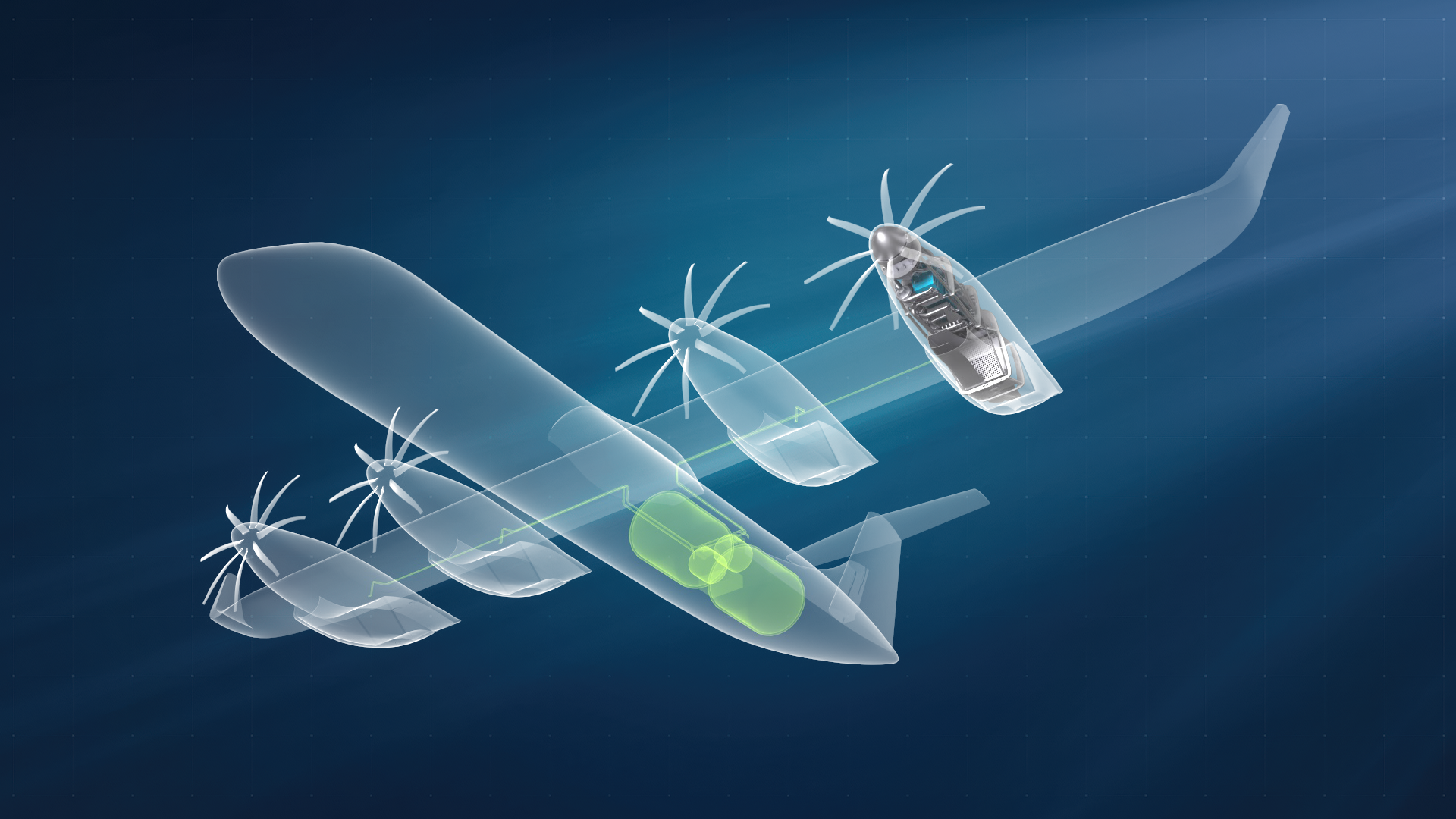 Hydrogen Powered Fuel Cell Engine Mounted On An Aircraft C Mtu 2026
