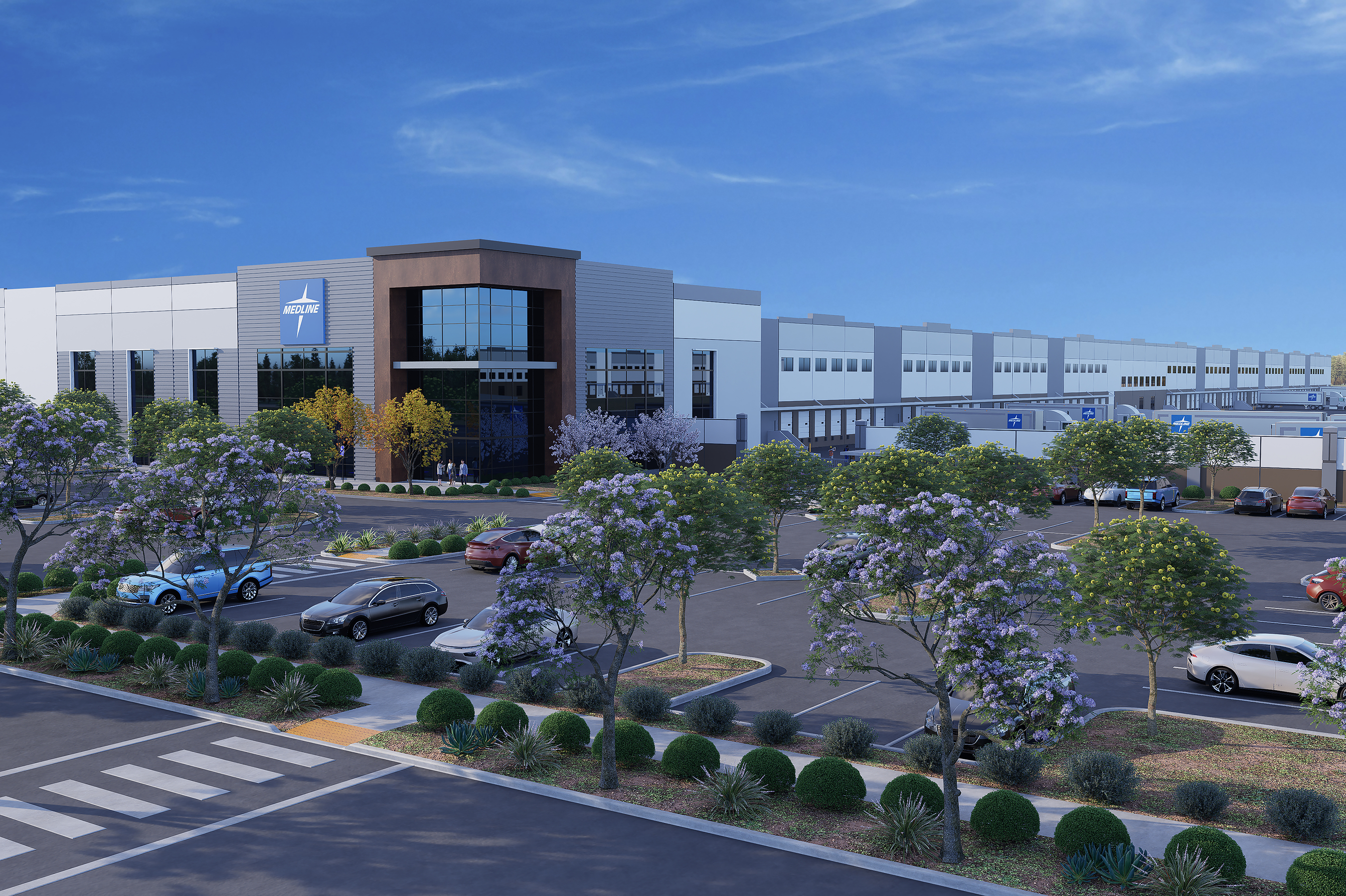 Medline A Rendering Of Medlines New Facility In Perris