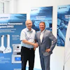 Dr. Florian Pfeiffer, Managing Partner of Perisens and Dr. Jörg Krames, Measuring and Testing Instruments, BYK.
