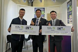 Executive Director of THTMA & GM of Organizer Precision Tools Co., Ltd., David Hsieh (center), GM of Lanza International, Andrew Liu (right), and Factory Director of Re-Dai Precision Tools Co., Ltd.'s Dapumei Smart Factory, Oscar Yu (left), gathered at the 'Taiwan Flagship Showcase' during the EISENWARENMESSE in Cologne this March. Together, they promoted Taiwan’s hardware and tool industry strength to global buyers, driving significant momentum for the upcoming October expo in Taichung.