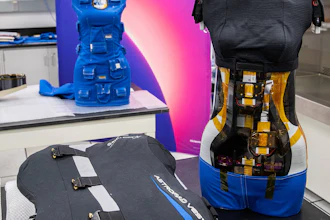 In this photo provided by NASA, Helga and Zohar, two female manikins in the Matroshka AstroRad Radiation Experiment investigation, undergo post-flight payload inspections, Jan. 17, 2023, inside the Space Station Processing Facility at Kennedy Space Center on Merritt Island, Florida.