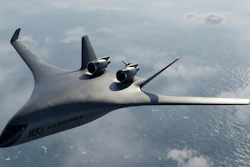 A rendering of JetZero's Jet1, a full-scale demonstrator airplane.