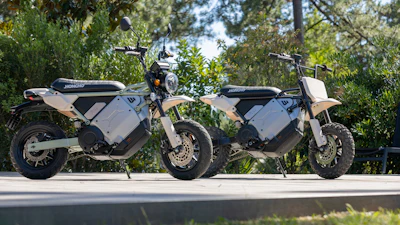 The LiveWire S4 Honcho Street (left) and S4 Honcho Trail