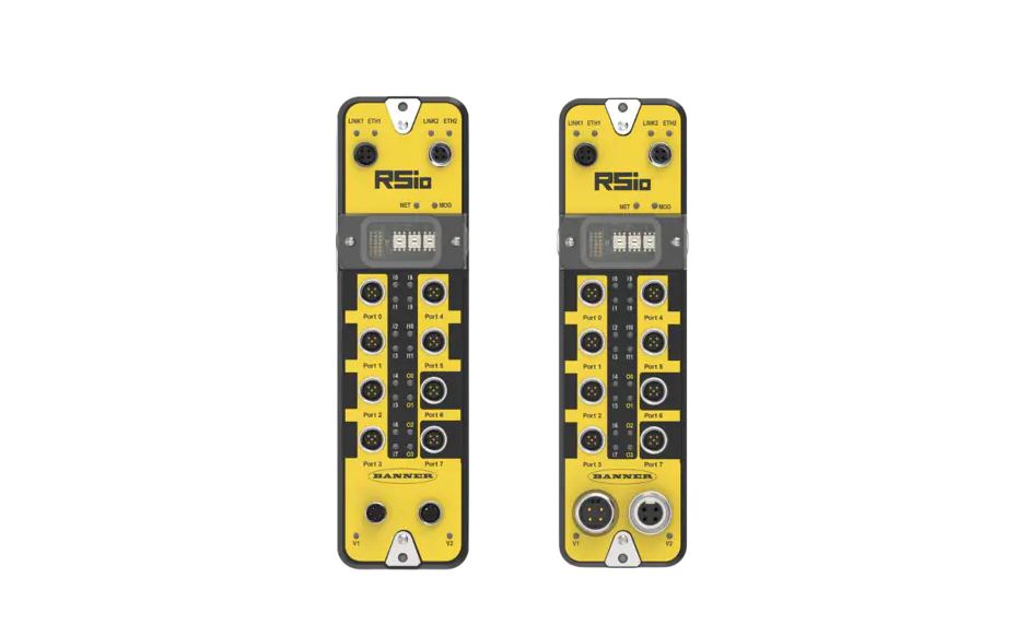 The RSio Remote Safe I/O Block from Banner Engineering.