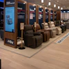 The 'Recliner Runway at a La-Z-Boy showroom in Chicago.