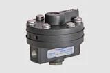 Controlair Type 625 pneumatic volume booster with threaded ports and adjustment valves