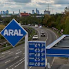 Gas prices are displayed at a gas station in Frankfurt, Germany, Monday, Sept. 14, 2026.