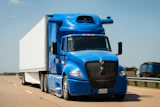 International Driverless Three Quarter Pass Side