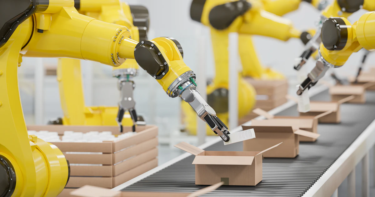 Robots Expanding Reach on Factory Floor