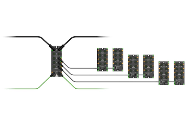 The new pure.IO IO-Link I/O modules from Murrelektronik enable IO-Link to be daisy-chained, opening up new possibilities for decentralized installation.