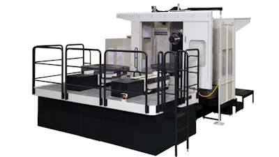Shibaura Machine’s BTD-200QS is a heavy-duty horizontal boring and milling center designed for high-accuracy, high-metal-removal machining of large prismatic parts.