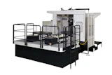 Shibaura Machine’s BTD-200QS is a heavy-duty horizontal boring and milling center designed for high-accuracy, high-metal-removal machining of large prismatic parts.