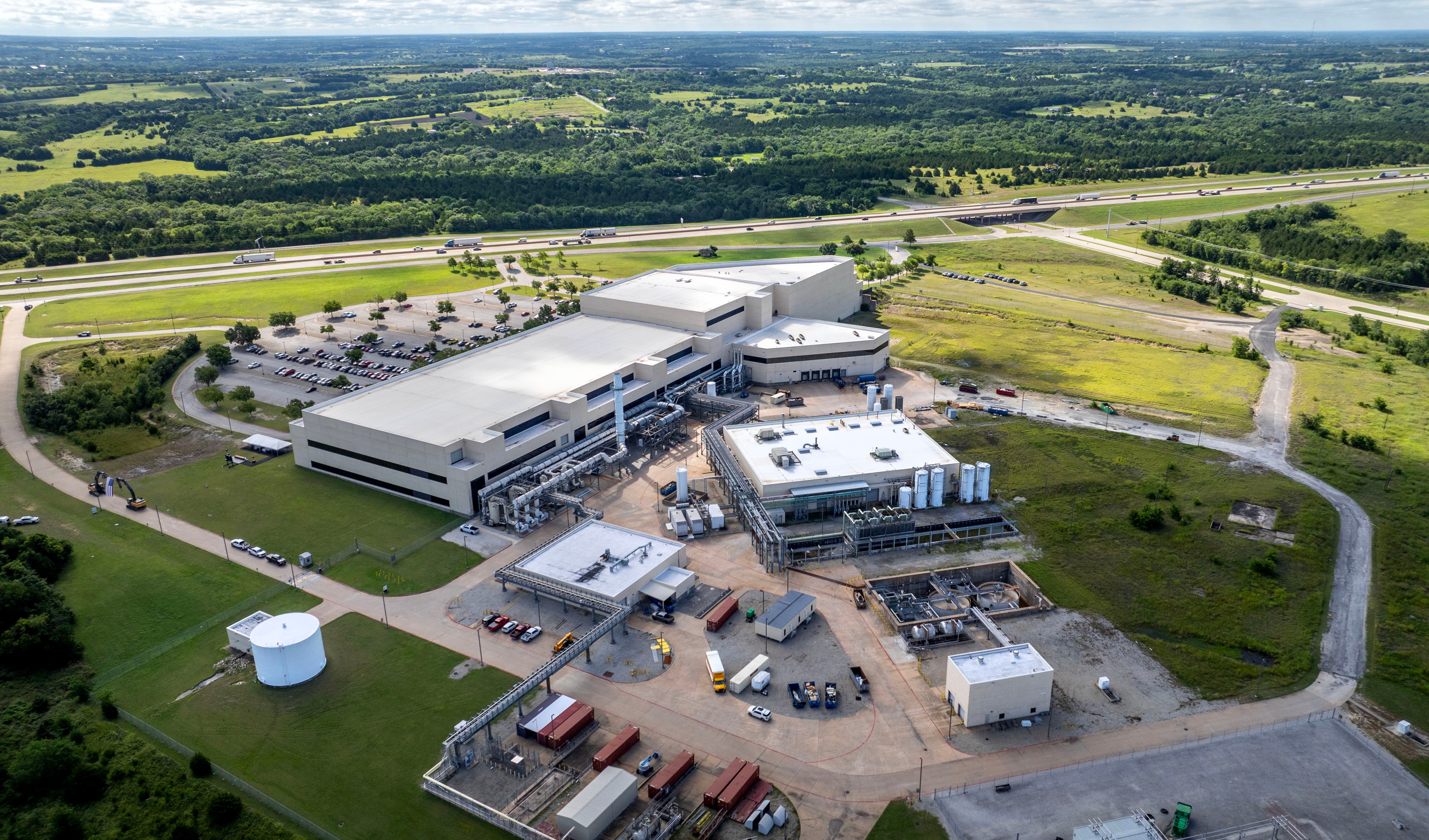 A Coherent manufacturing facility in Sherman, Texas, June 16, 2026.