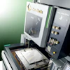 Smittek CNC machining center with linear motor drive and metal workpiece on table