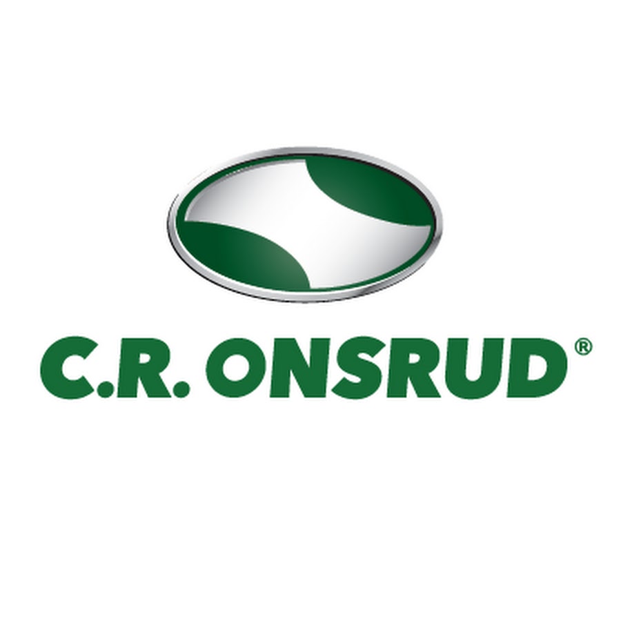 C.R. Onsrud company logo featuring green and white oval symbol with registered trademark
