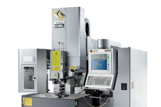 KABL industrial EDM machine with control panel, cooling system, and precision cutting equipment